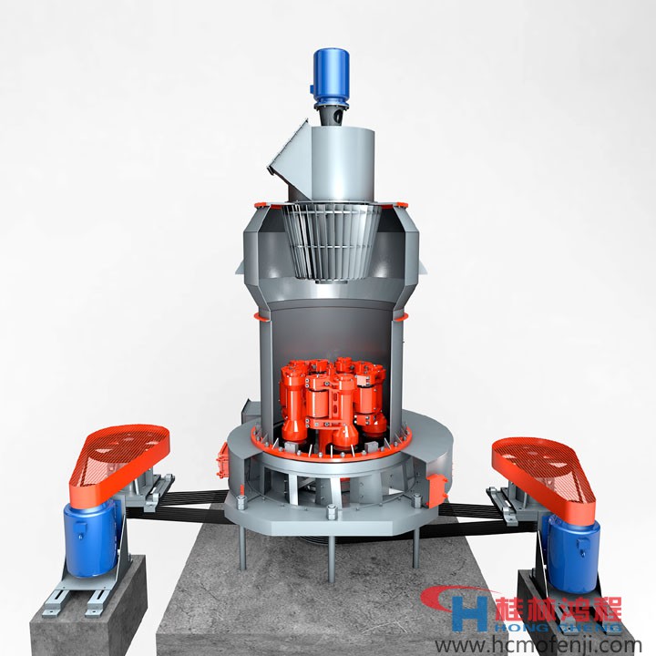 桂林鴻程磨粉機，雷蒙磨粉機升級版， HC1700縱擺磨粉機